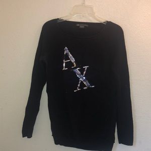 Armani Exchange Black Sweater
